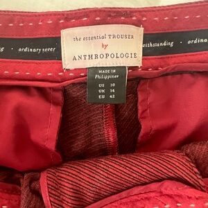 The essential trouser by Anthropologie- size 10
